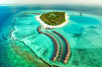 Sun Siyam Iru Fushi vista panoramica