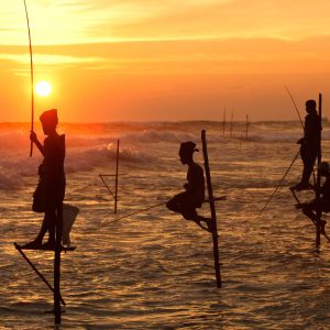 Koggala Beach - pescatori