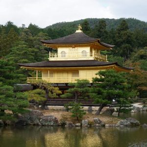 Giappone Kinkakuji-Kyoto-Padiglione d'oro