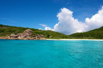 La Digue Island spiaggia
